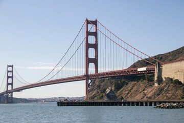 Golden Gate Bridge Viewpoint in Sausalito