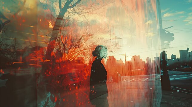 all different realities coming from One superimposition analog