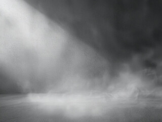 Fototapeta premium Concrete Room Shadow and smoke Cement Wallpaper Concept