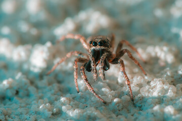 spider on the sand