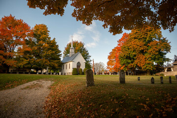 autumn in the village
