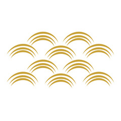 Obraz premium Abstract Chinese Japanese Clound Background