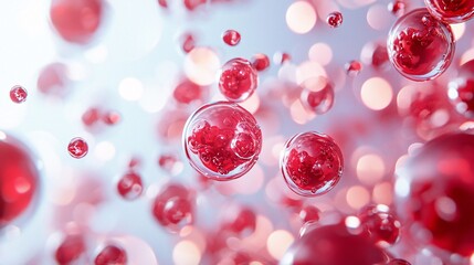 Red cells in dynamic biological flow