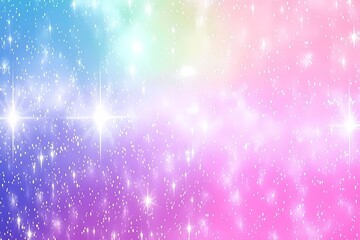 Soft Pastel Galaxy Watercolor Background