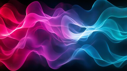 Fototapeta premium Radiating Neon Light Burst, futuristic flashes, Motion lights, Colorful Streaks on Dark Background