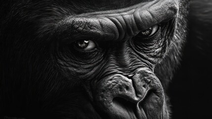 Fototapeta premium gorilla look