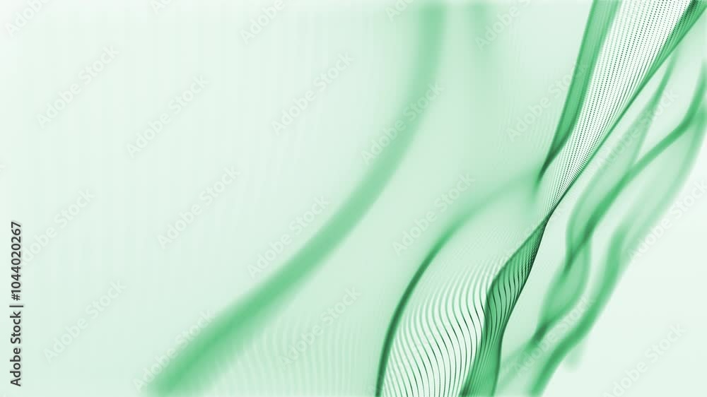 Aufkleber explore abstract seamless loop background wave patterns enhanced with dynamic and mesmerizing lighti