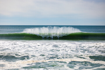 crashing waves 