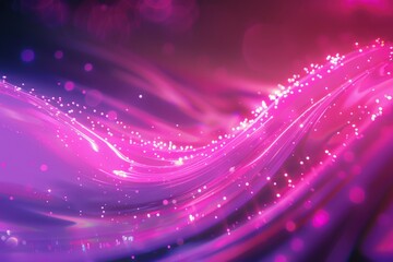 Fototapeta premium Abstract Pink and Purple Swirling Background with Glowing Lights