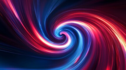 Obraz premium Radiating Neon Light Burst, futuristic flashes, Motion lights, Colorful Streaks on Dark Background