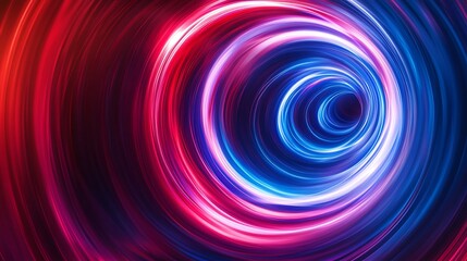 Obraz premium Radiating Neon Light Burst, futuristic flashes, Motion lights, Colorful Streaks on Dark Background