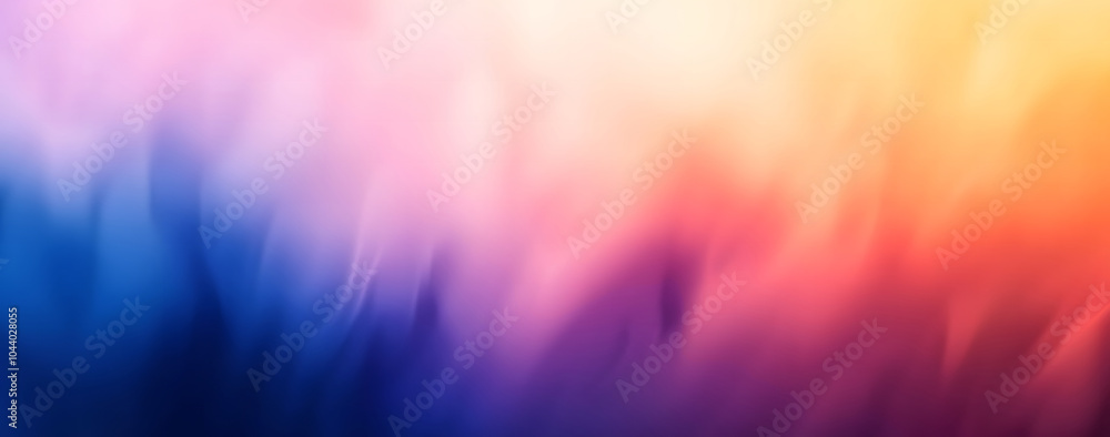 Poster dark blue design and orange gradient abstract background design banner with blur design