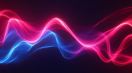 Radiating Neon Light Burst, futuristic flashes, Motion lights,  Colorful Streaks on Dark Background