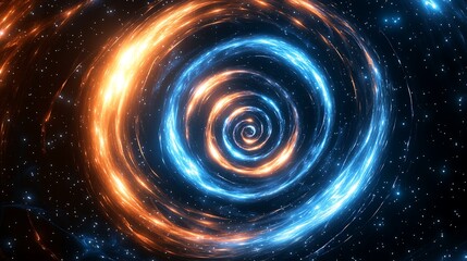 Fototapeta premium Radiating Neon Light Burst, futuristic flashes, Motion lights, Colorful Streaks on Dark Background