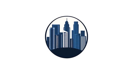 Fototapeta premium Attractive real estate logo design template inspiration for creative marketing campaigns