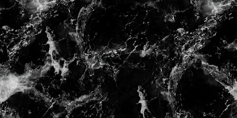 Obraz premium Dramatic sea waves storm from aerial view. Deep dark blue ocean water texture background.