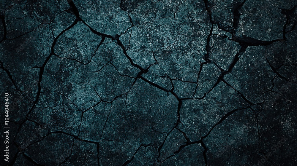 Poster cracked dark surface texture showcasing intricate patterns and lines from years of wear in a gritty 