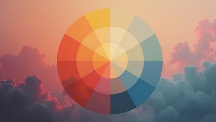 Obraz premium Itten's color circle