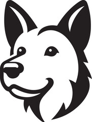 vector illustration of wolf head