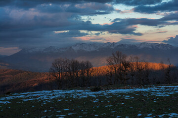 Snow and winter for the Arabs, snowfall in Jijel state, Algeria, the Maghreb, snow in the Arab...