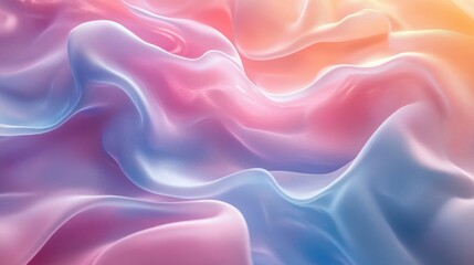Fototapeta premium Abstract liquid pattern in pastel hues