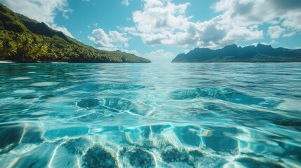 Clear lagoon