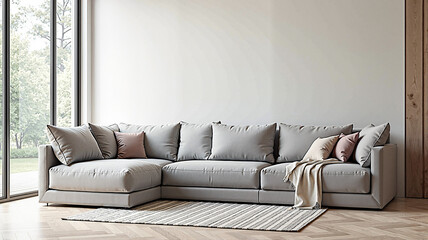 Contemporary L-Shaped Sectional

