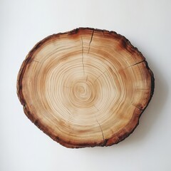 Obraz premium cross section of tree stump