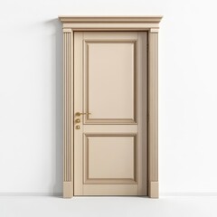 door isolated on white