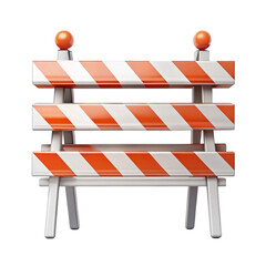 Under construction barricade