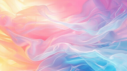 Obraz premium Smooth pastel colored abstract background.