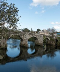 Puente medieval de Pontevea, Galicia