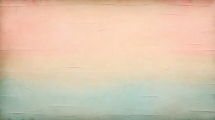 Fototapeta premium Vintage Watercolor Paper Texture with Pastel Pink and Blue Gradient and Subtle Rough Edges
