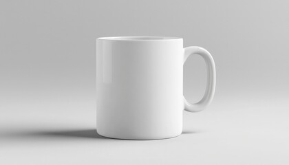 Obraz premium Mug mockup isolated on solid background