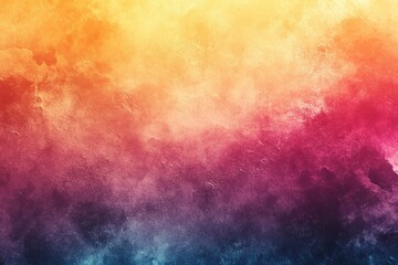 Fototapeta premium Pink Orange Yellow Gradient Background with Soft Texture