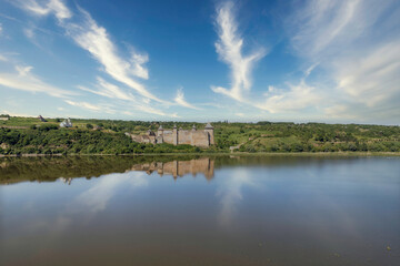 Khotyn Fortress, medieval fortification complex in Ukraine.