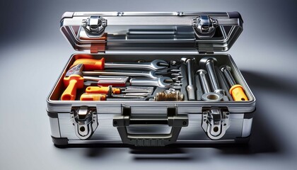 toolbox with tools