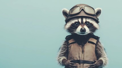 Fototapeta premium Animal builders on a construction site, wearing safety gear and working with tools, great for construction-themed content with a fun twist.