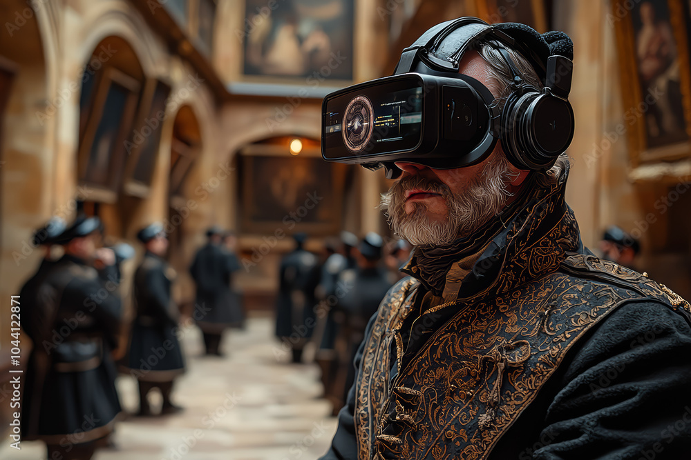 Poster an ai-powered virtual reality simulation that allows users to explore historical events in an immers