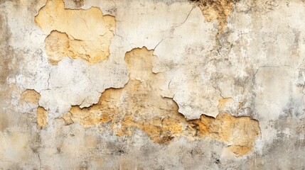 Fototapeta premium Textured Wall with Cracks and Peeling Paint