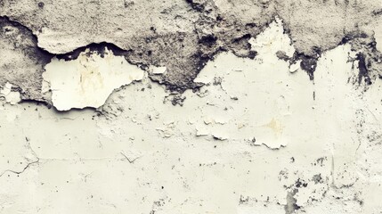 Obraz premium Weathered Wall Texture with Peeling Paint