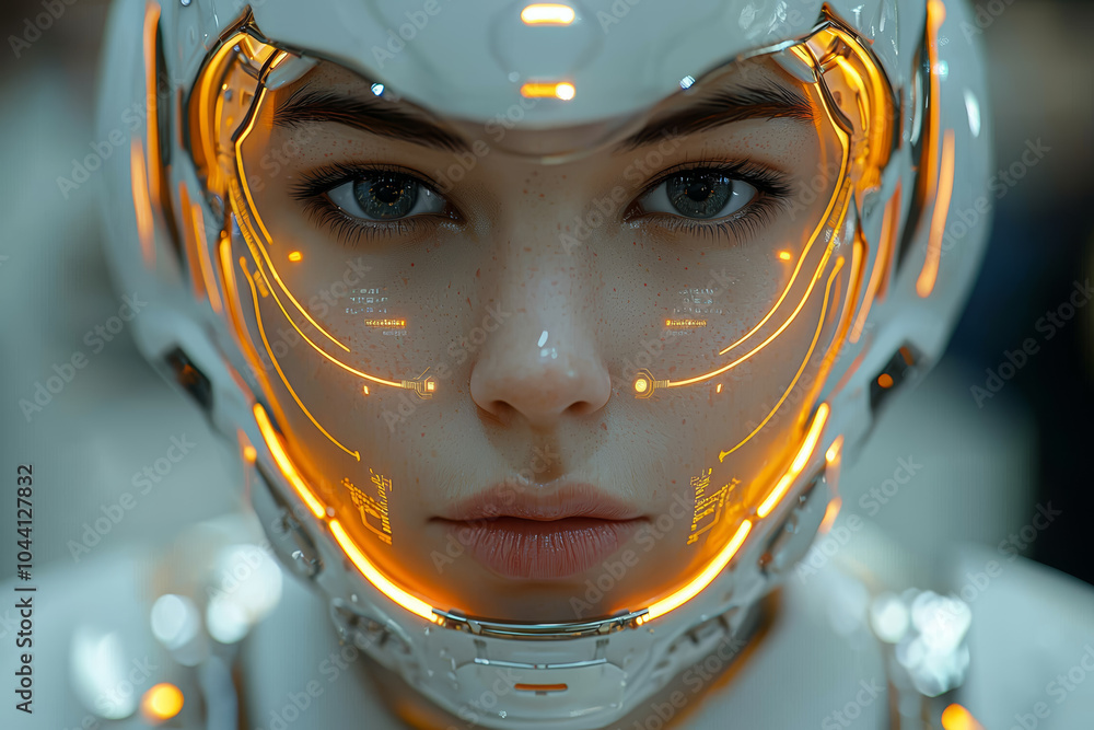 Poster a startup using ai to revolutionize the way people interact with technology, from voice commands to 
