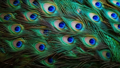 peacock feather background