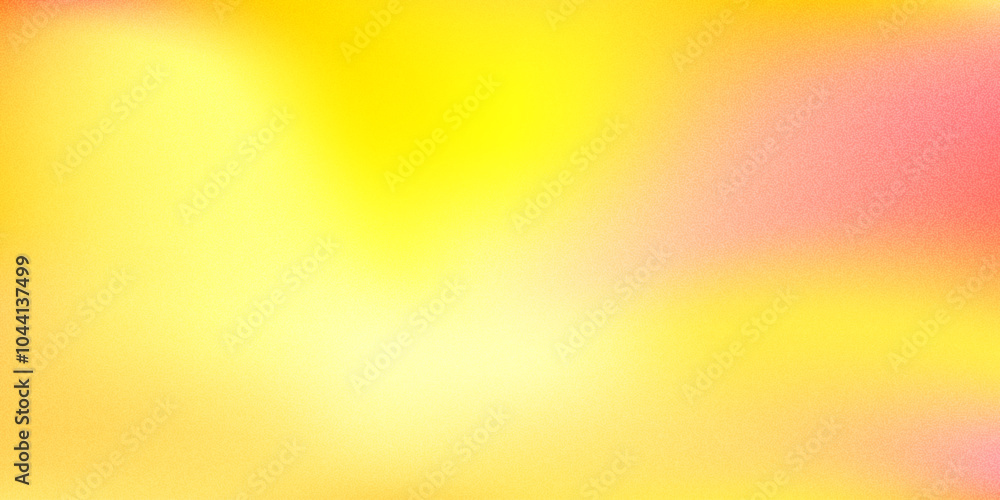 Poster orange gradient background, abstract peach orange grain gradation texture, vector yellow noise textu