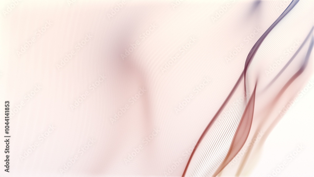 Poster a beautiful abstract pastel gradient background featuring smooth flowing lines and shapes