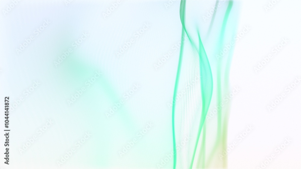 Aufkleber explore abstract seamless loop background wave patterns enhanced with dynamic and mesmerizing lighti