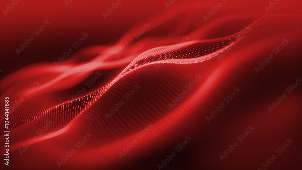 Poster explore abstract seamless background wave patterns enhanced with dynamic and mesmerizing lighting ef