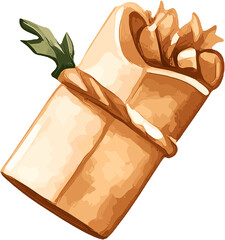 paper wrapped gift