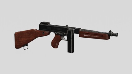 Thompson submachine gun