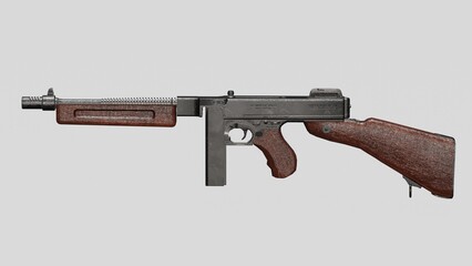 Thompson submachine gun